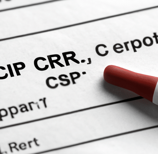Czym jest Badanie CRP i jakie są jego Zalety?