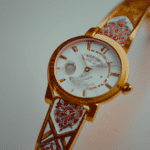 złoty zegarek damski
