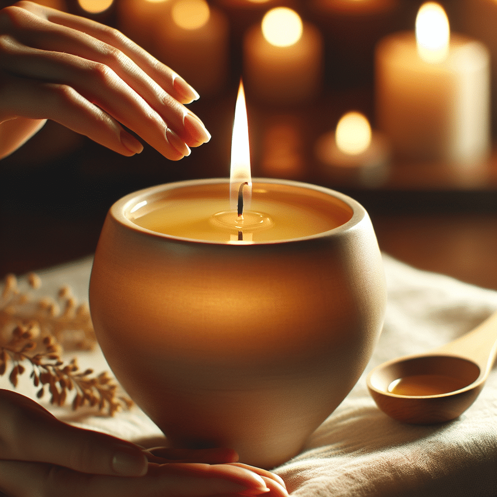 świeca do masażu