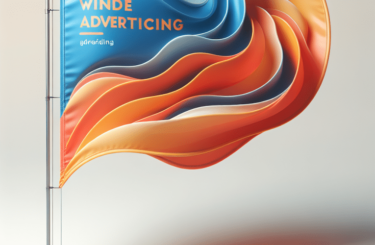 Flaga reklamowa winder – efektywna promocja Twojej marki na każdym wydarzeniu