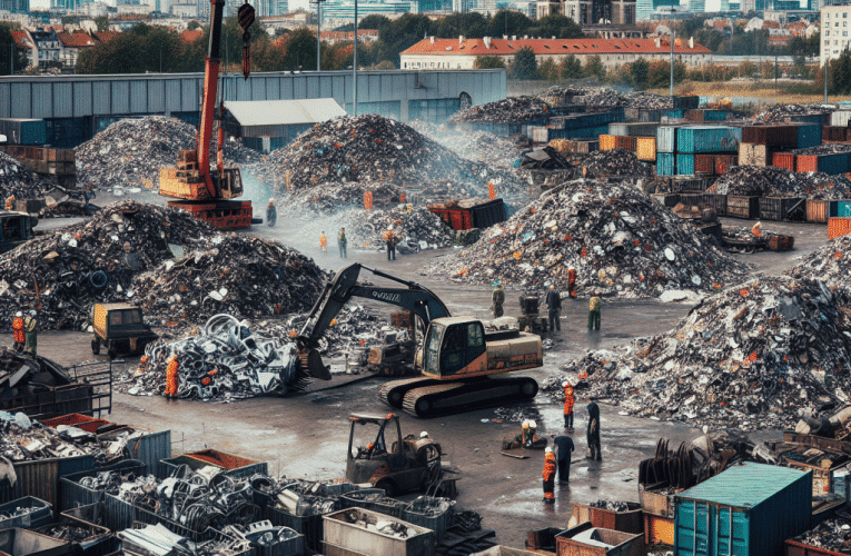 Odbiór złomu w Warszawie – jak sprawnie i efektywnie pozbyć się niepotrzebnych metali