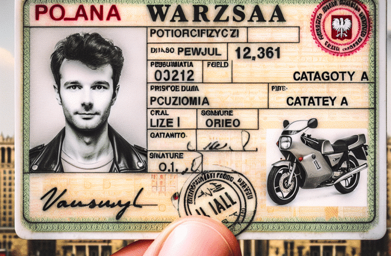 Prawo jazdy kat A w Warszawie – jak szybko i skutecznie zdać egzamin na motocykl