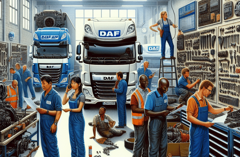 Serwis DAF bez tajemnic: Przewodnik po najważniejszych aspektach konserwacji ciężarówek