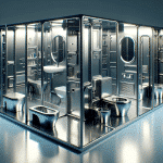 steel bathroom modules