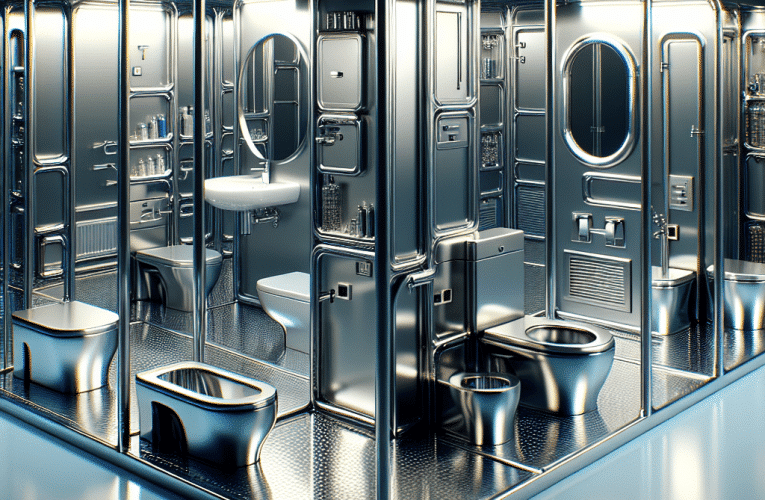 Steel Bathroom Modules: Jak Zmienić Łazienkę w Nowoczesne Mistrzostwo z Modułami z Stali
