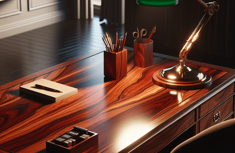 Biurko palisander – jak wybrać i wkomponować egzotyczne meble w domową przestrzeń
