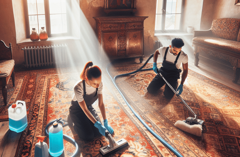 Czyszczenie dywanów w Częstochowie: Przewodnik po najlepszych metodach i serwisach