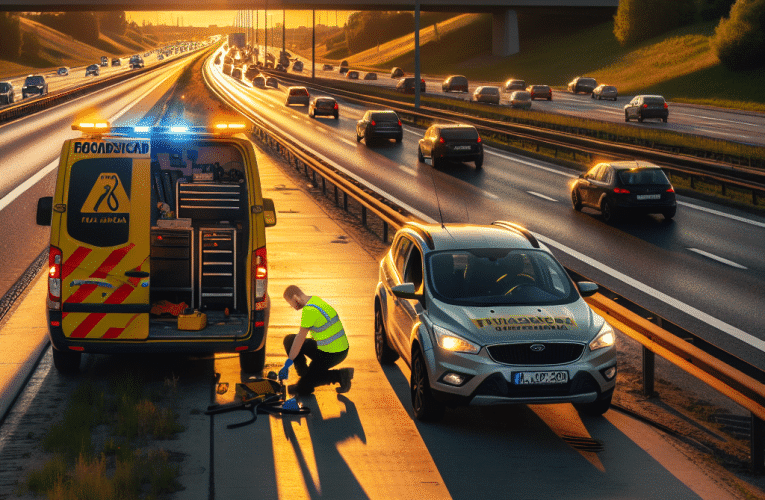 Pomoc drogowa na autostradzie A1 w Toruniu: Jak szybko uzyskać pomoc w razie awarii?