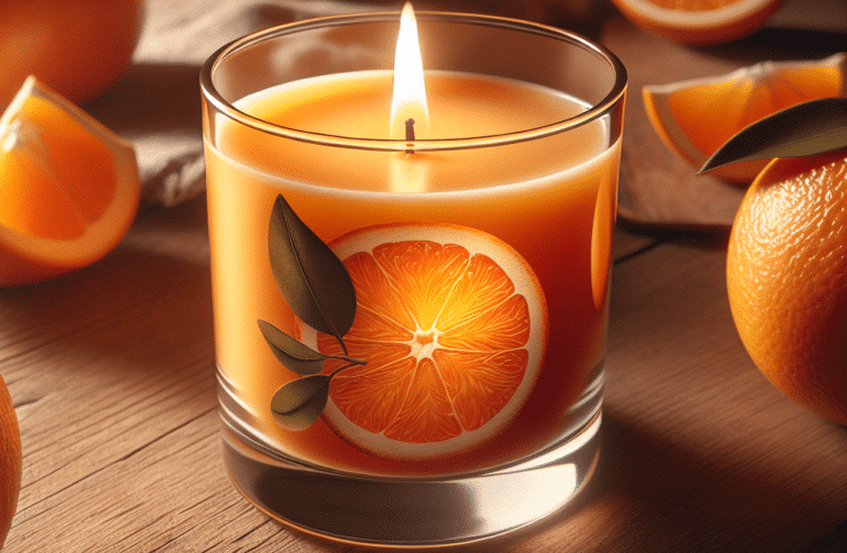 Świeczka o zapachu pomarańczy: Jak wybrać idealny aromat do Twojego domu?