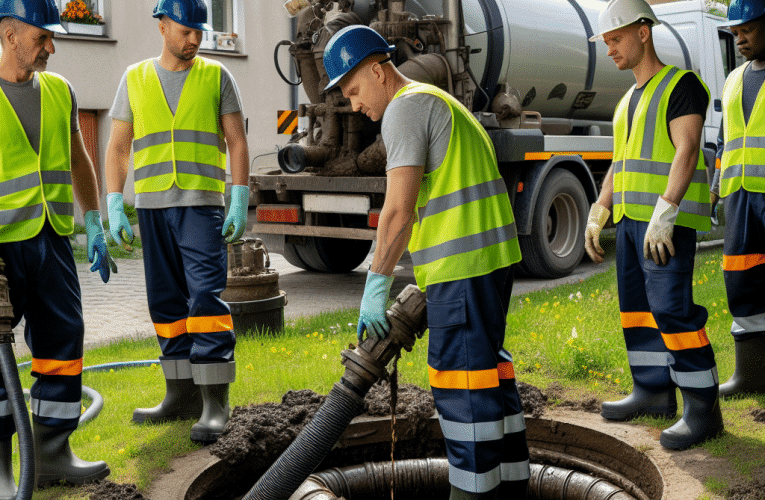 Wyciąganie szamba w Gliwicach – kompleksowy przewodnik