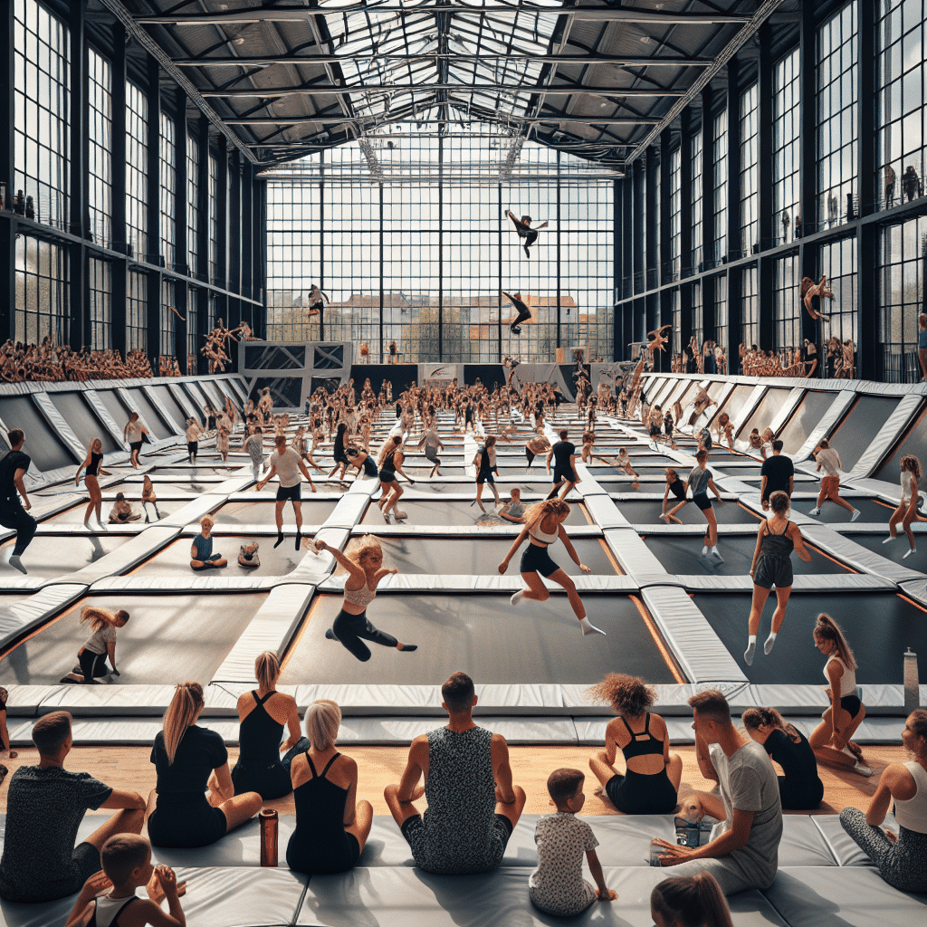 zajęcia na trampolinach warszawa