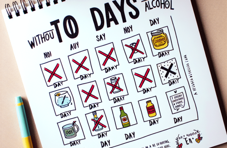 10 dni bez alkoholu: Jak efektywnie oczyścić organizm i poprawić samopoczucie?