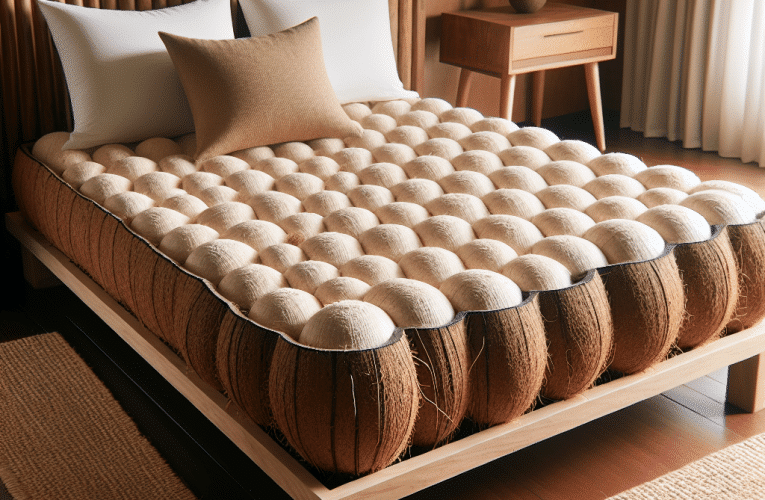 Materace z kokosa – przewodnik po zaletach i wyborze idealnego modelu dla zdrowego snu