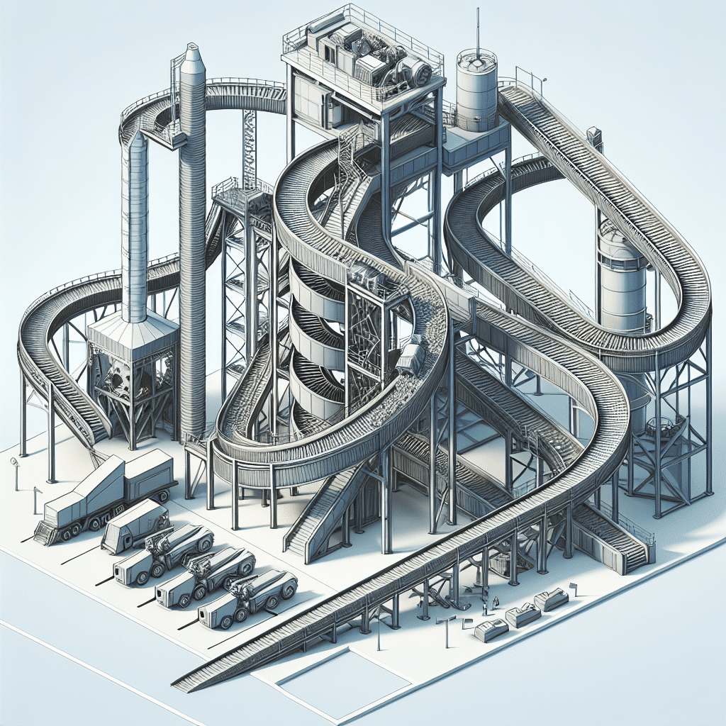 taśmociągi spiralne