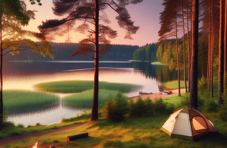 Jak wybrać najlepszy camping na Mazurach nad jeziorem? 10 kroków do idealnego urlopu na łonie natury
