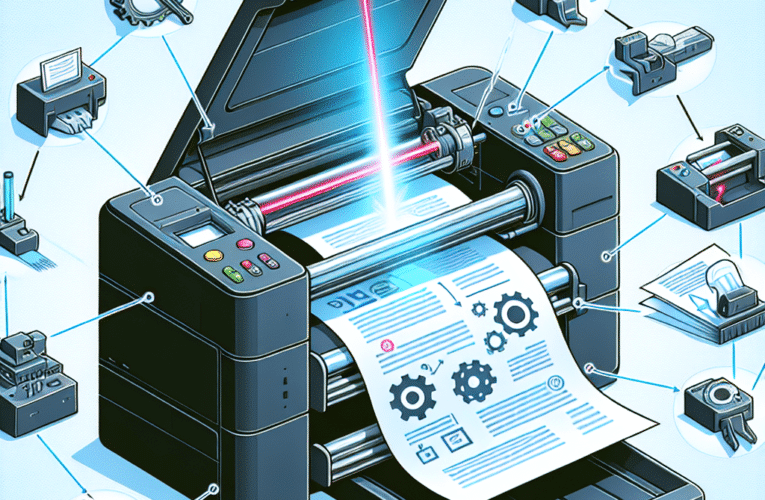 Jak działa drukarka laserowa i jak rozwiązywać najczęstsze problemy?