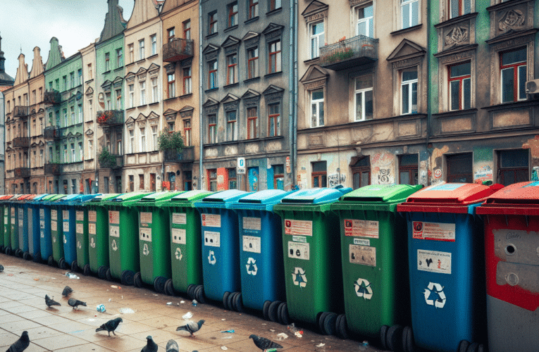 Gdzie znaleźć najlepsze kontenery na śmieci w Łodzi i jak wybrać odpowiedni dla swojego gospodarstwa domowego?