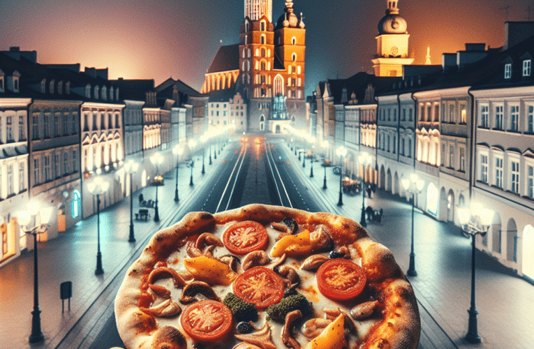 Gdzie zjeść pyszną pizzę nocą w Poznaniu Dębcu? Przewodnik po lokalach otwartych po zmroku