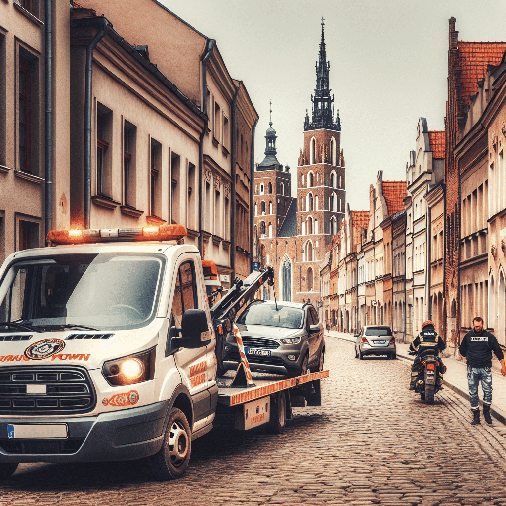 pomoc drogowa holowanie toruń