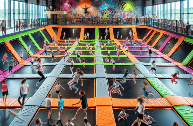 Jak wybrać idealną salę z trampolinami w Kielcach dla dzieci i dorosłych?