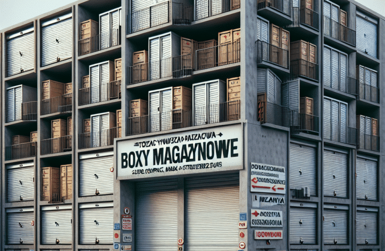 Jak wybrać odpowiednie boxy magazynowe w Warszawie Wilanowie dla Twoich potrzeb?