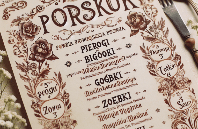 Jakie dania obiadowe z menu restauracji w Piotrkowie są idealne na szybki lunch?