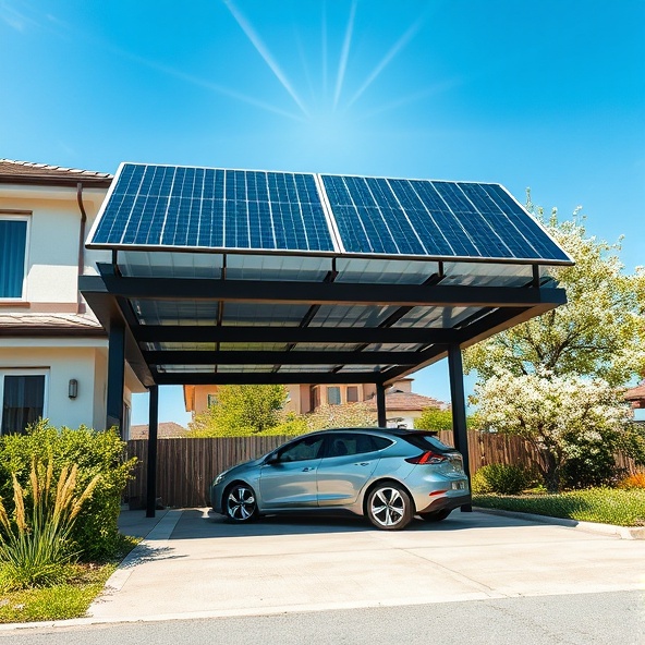 carport fotowoltaiczny