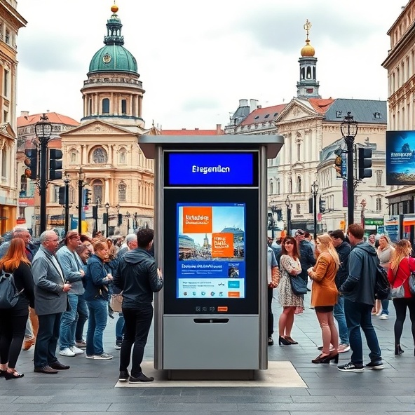 kioski multimedialne warszawa
