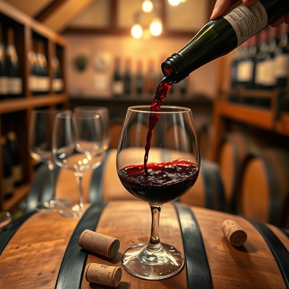 wino lane z beczki