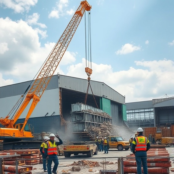 rozbiórki hal magazynowych