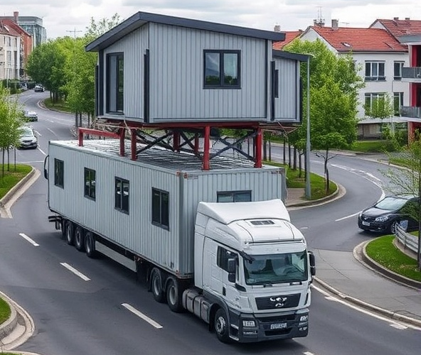Jak skutecznie zorganizować transport pawilonów mieszkalnych w Szczecinie, aby zapewnić bezpieczeństwo i oszczędności