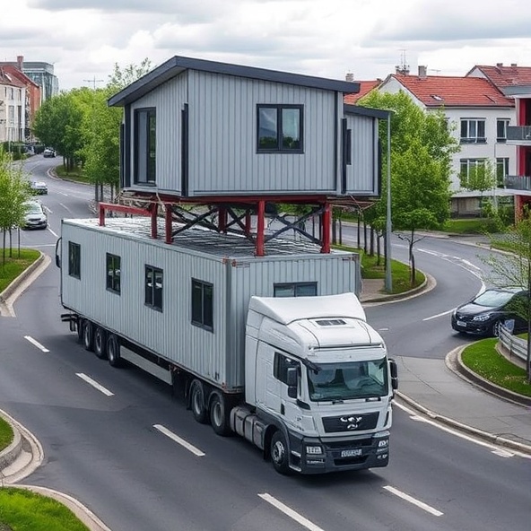 transport pawilonów mieszkalnych szczecin