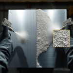 Śrutowanie aluminium pod klejenie: kulki szklane czy korund? śrutowanie aluminium