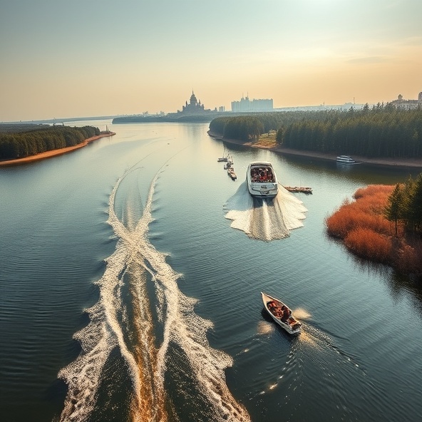 gdzie można pływać łodzią motorową