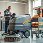 Jak obniżyć przestoje szorowarki do podłóg Ehrle poprzez serwis? szorowarka do podłóg ehrle