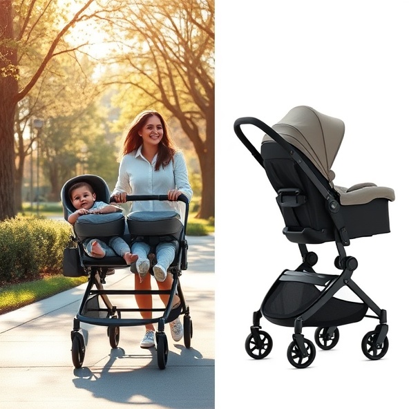 wózek dla bliźniaków