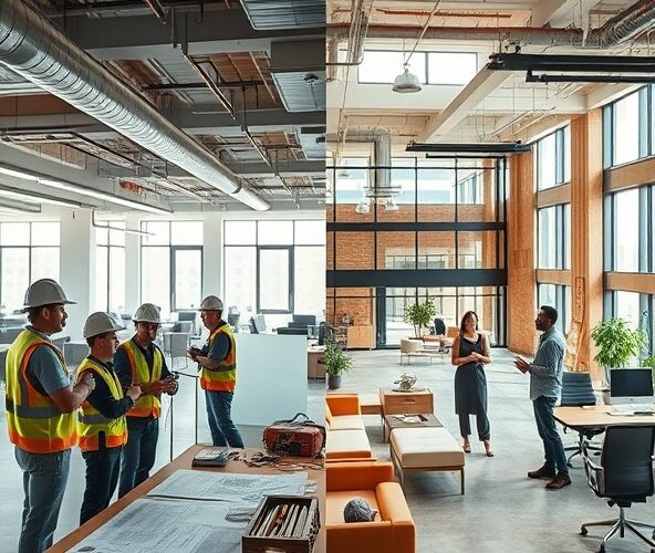 Fit out biura w JDG: generalny wykonawca czy samodzielna koordynacja?