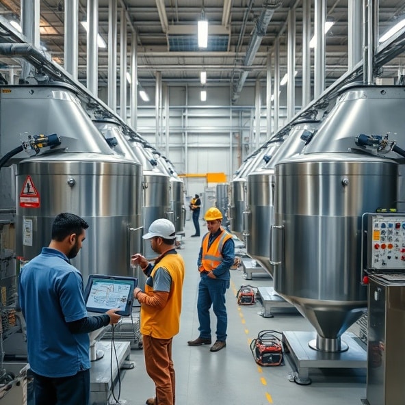 mieszalniki przemysłowe