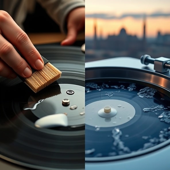 mycie płyt winylowych warszawa