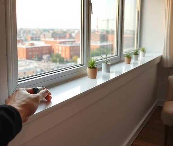 Parapety wewnętrzne w Łodzi: które materiały i montaż są najtańsze?