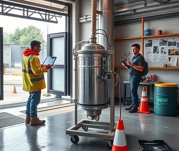 Jak udokumentować wymianę separatora do myjni, by uniknąć kar?