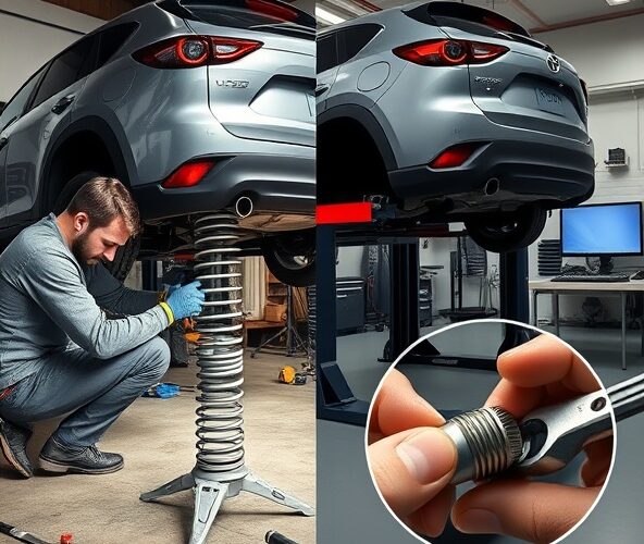 Czy sprężyny pomocnicze Mazda CX-5 montować sam czy w serwisie?