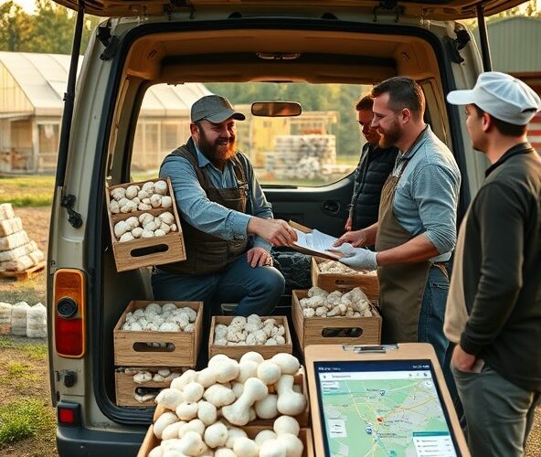 Jak znaleźć lokalnych odbiorców hurtowych dla sprzedaży pieczarek?