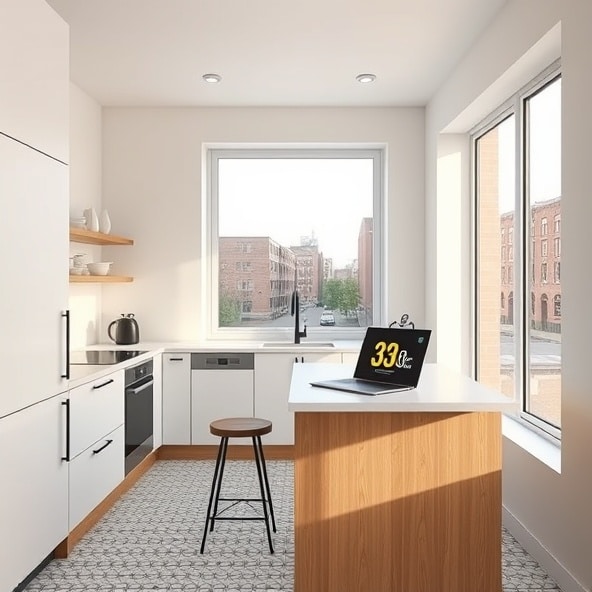 wizualizacja kuchni łódź