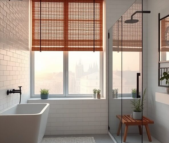 Czy żaluzje bambusowe w Warszawie sprawdzą się w łazience?