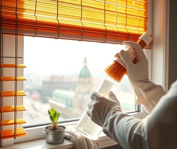 Jak czyścić żaluzje bambusowe w Warszawie bez uszkodzeń?