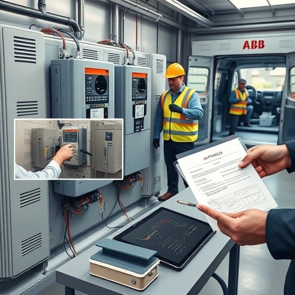 abb serwis falowników