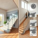 balustrady szklane mocowanie