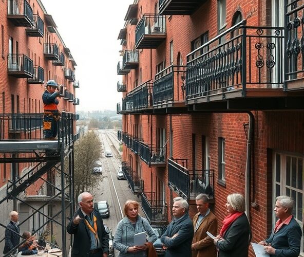 Czy montaż balustrad w Warszawie wymaga zgody wspólnoty mieszkaniowej?