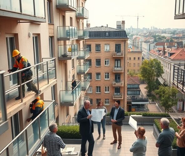 Czy montaż balustrad w Warszawie wymaga zgody wspólnoty mieszkaniowej?